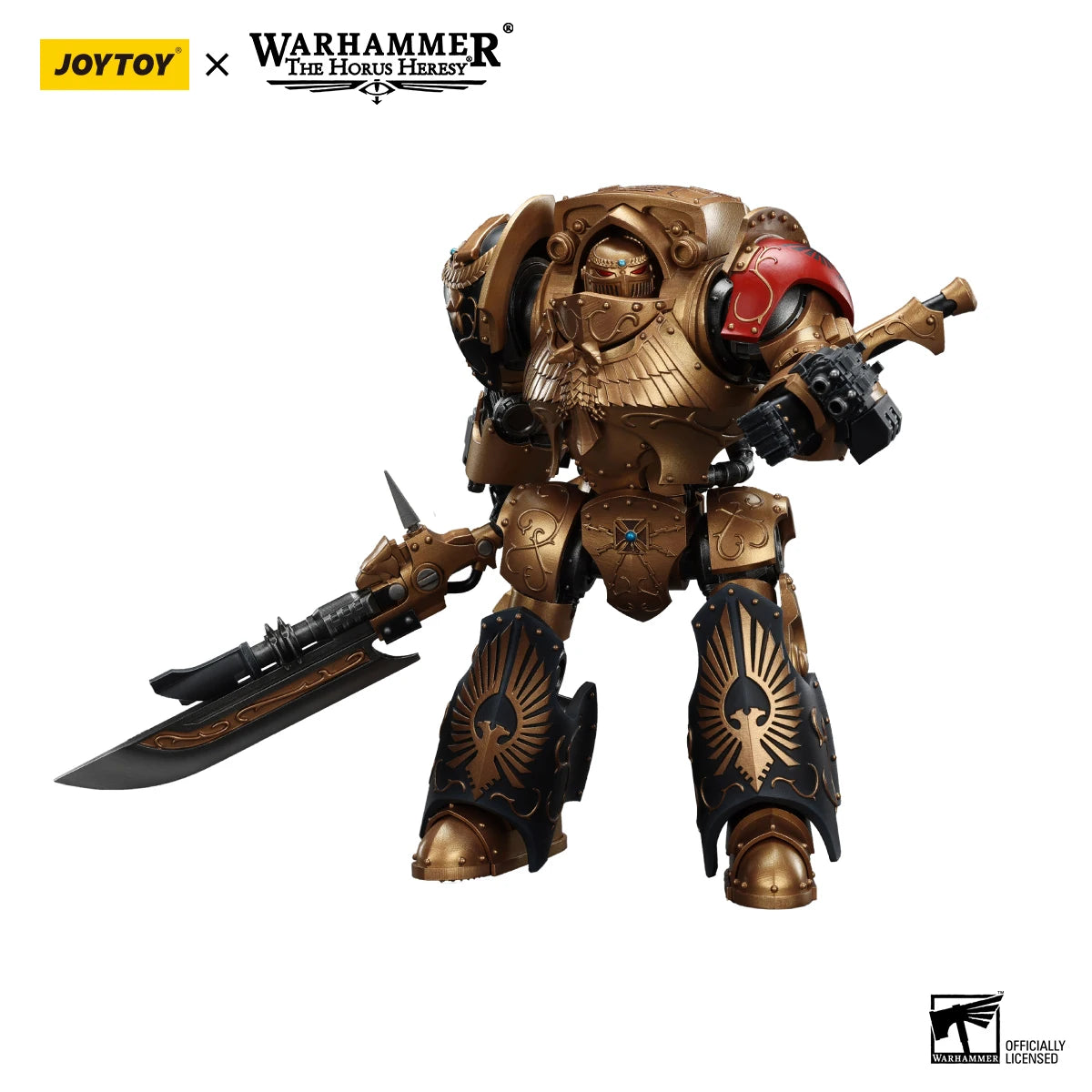 JOYTOY Warhammer 30K 1/18 Action Figures Legio Custodes Contemptor Dreadnought Anime Collection Model Toys