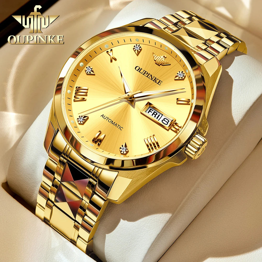 OUPINKE 3171 Fashion Ladies Watches Bracelet Set Box Automatic Mechanical Watch for Women Date Brand Original  Luxury Wristwatch