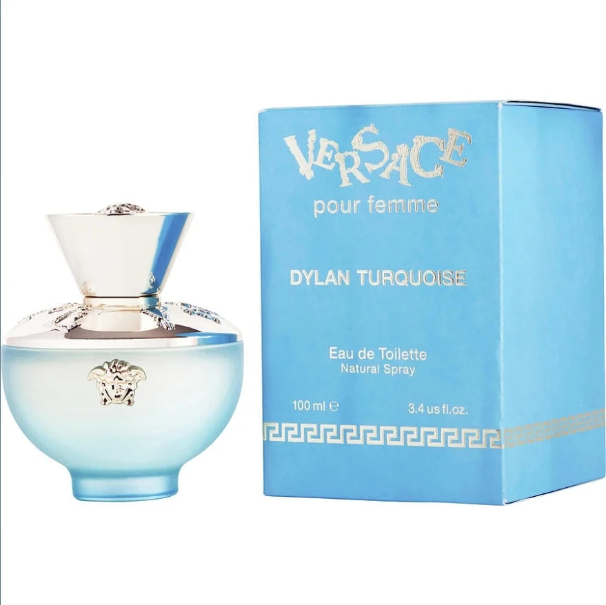 VERSACE DYLAN TURQUOISE Peninsula Memory Eau de Toilette EDT for Women EDT  100ml