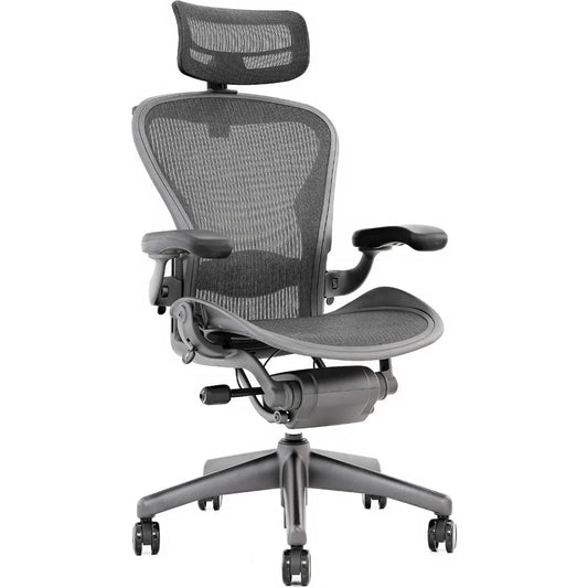 Open Box  Aeron Fully Loaded, Adjustable Headrest, Aluminum