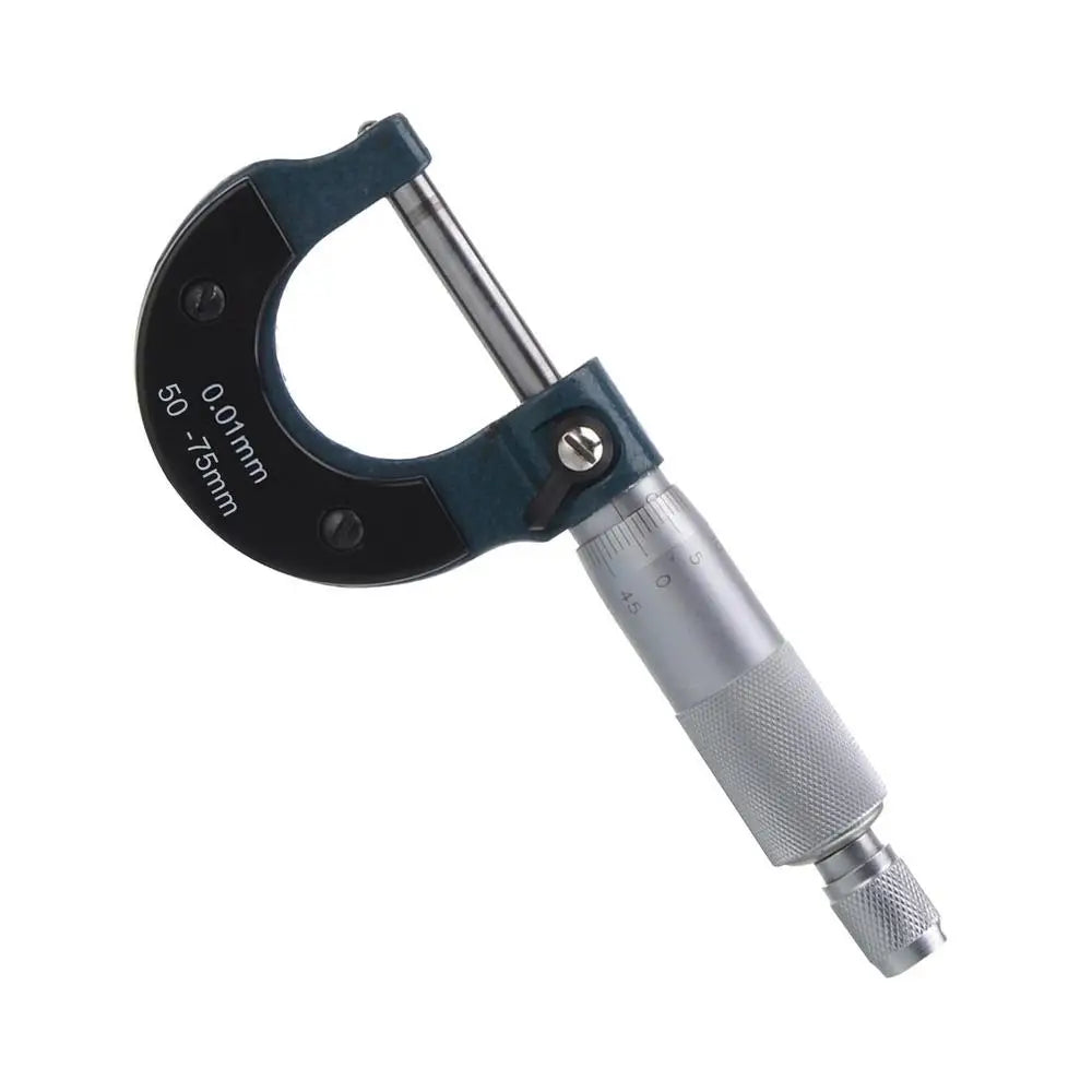 External Micrometer Alloy Quick Reading Micrometer Portable Resolution Thickness Gauge Machinist Workshop Automotive Tool