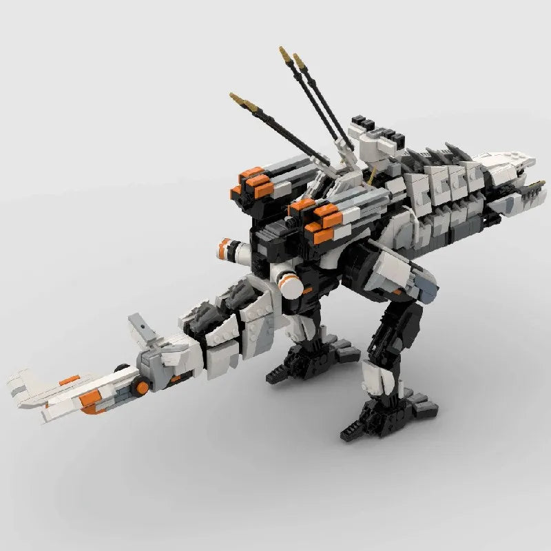 1596PCS Movie Horizon Zero Dawn Modular Building Blocks Assembly Model Bricks Sets Home Ornament Creative Toys Adult Kids Gifts