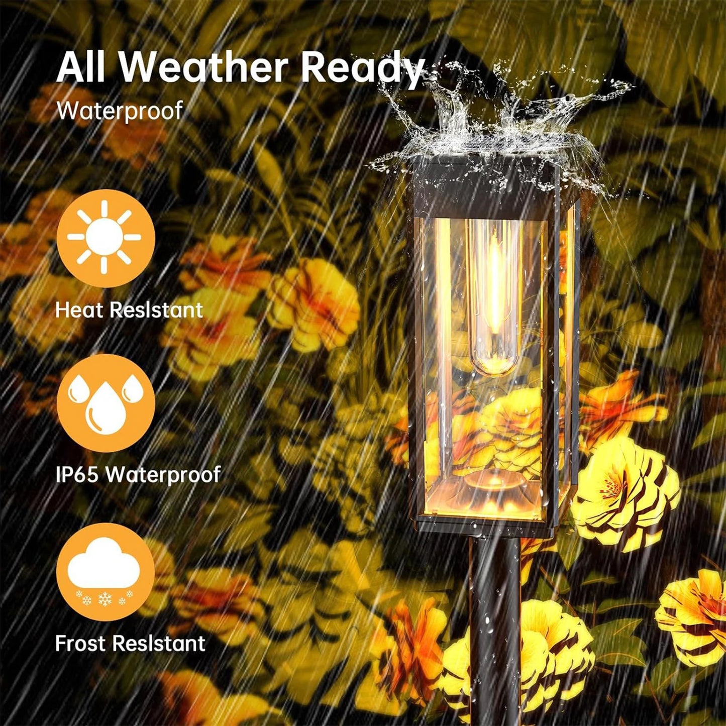 Solar Garden Lamp Outdoor Ground Lamp Landscape Lamp  Solar Lawn Lamp Landscape Decorative