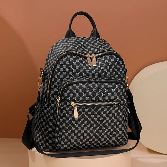 Vintage Printed Backpack for Women – 2023 New Fashion High-Quality Travel & Casual Shoulder Bag