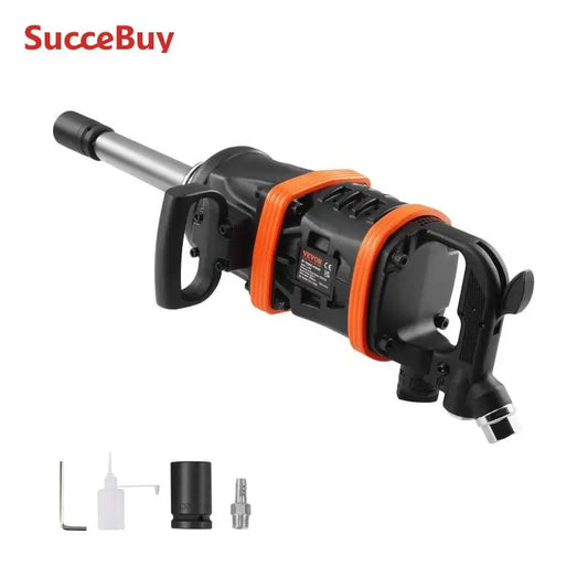 SucceBuy Air Impact Wrench Up to 5175 ft-lbs Beast Reverse Torque Output Pneumatic Impact Gun Anvil for  Repairs and Maintenance