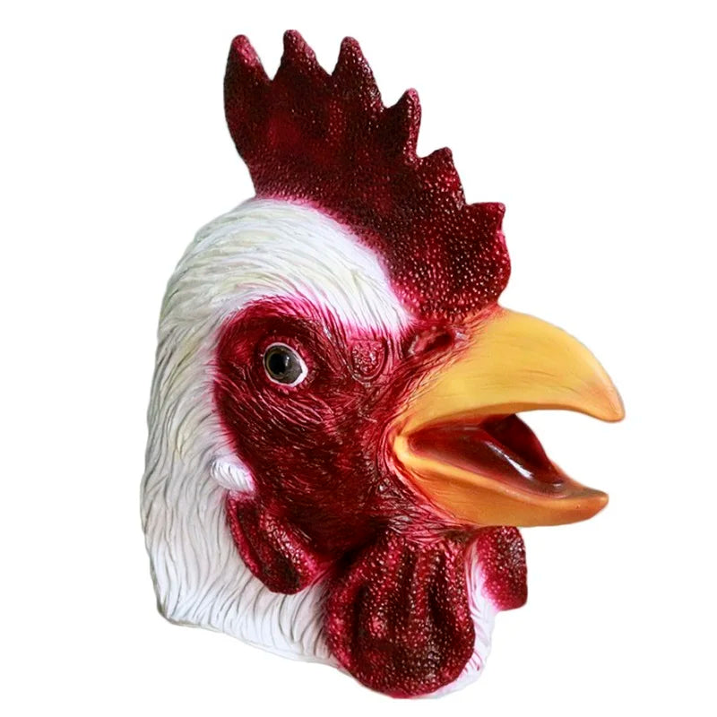 Latex Full Head Animal Bird Dove Dodo Parrot Pigeon Crow Masquerade Props Mask