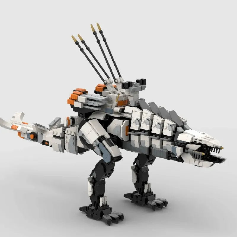 1596PCS Movie Horizon Zero Dawn Modular Building Blocks Assembly Model Bricks Sets Home Ornament Creative Toys Adult Kids Gifts