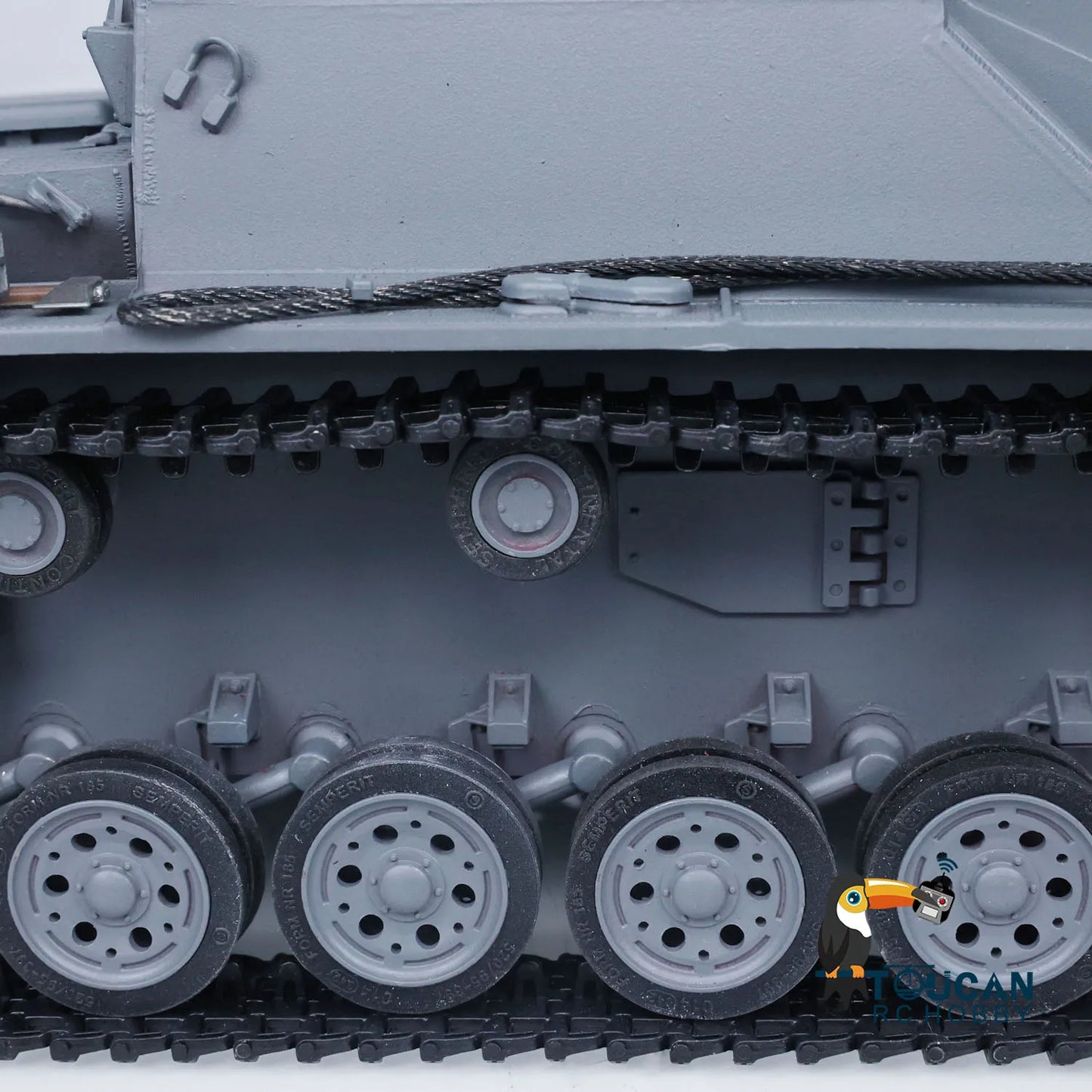 US Stock 1/16 Mato RTR Metal Stug III RC Tank Infrared Barrel Recoil Grey Color 1226 Ready to Go Radio Control Panzer Model Toy