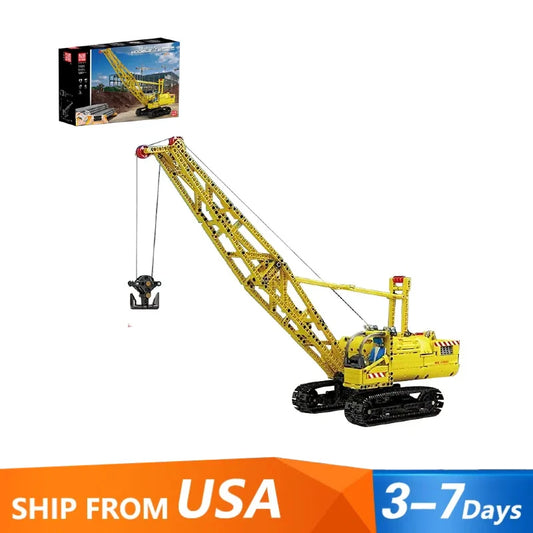 1205PCS Technics MOC RC Crawler Crane Building Blocks City Engineering Vehicle Model Boys Toys Car Education Assembly Brick Gift