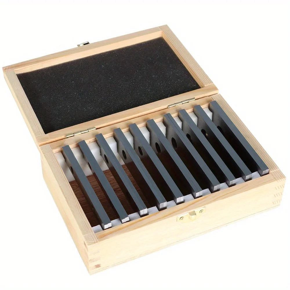 10 Pair 1/8 x 4-Inch Machinist Parallel Block Set Accuracy 0.0002in Hardened Gage Gauge Tool Blocks Set