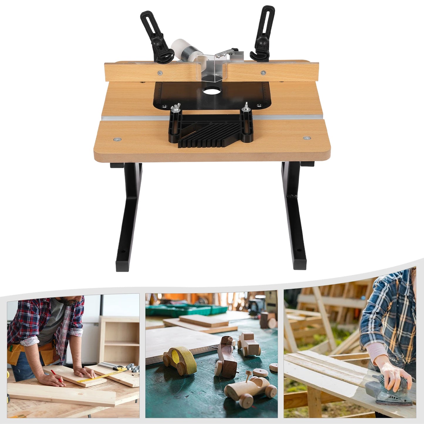 Load 440.92lbs Woodworking Router Table Stable&precision Machining for Home Use, Personal DIY, Or Carving Workstations