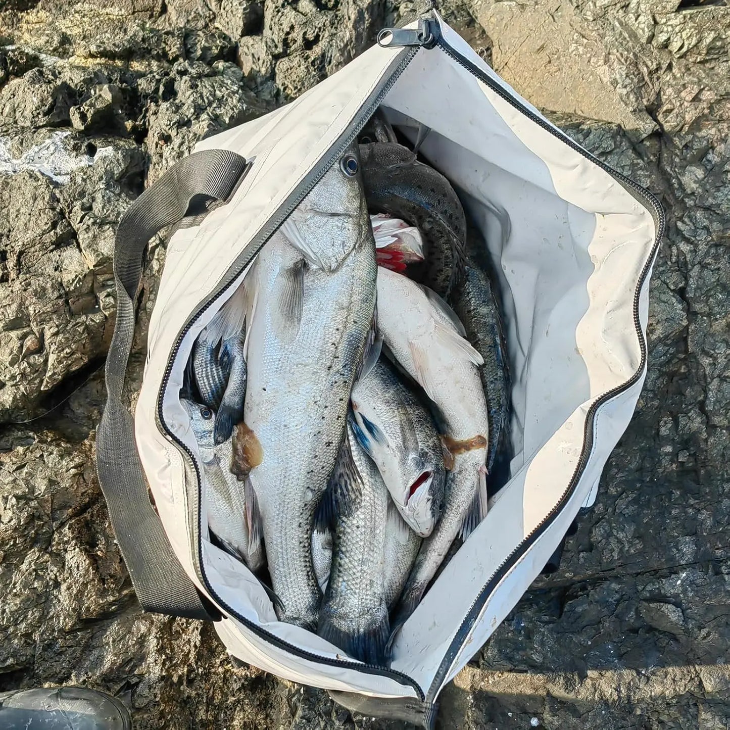 Insulated Fish Cooler Bag Waterproof Leakproof 27.5 Qt