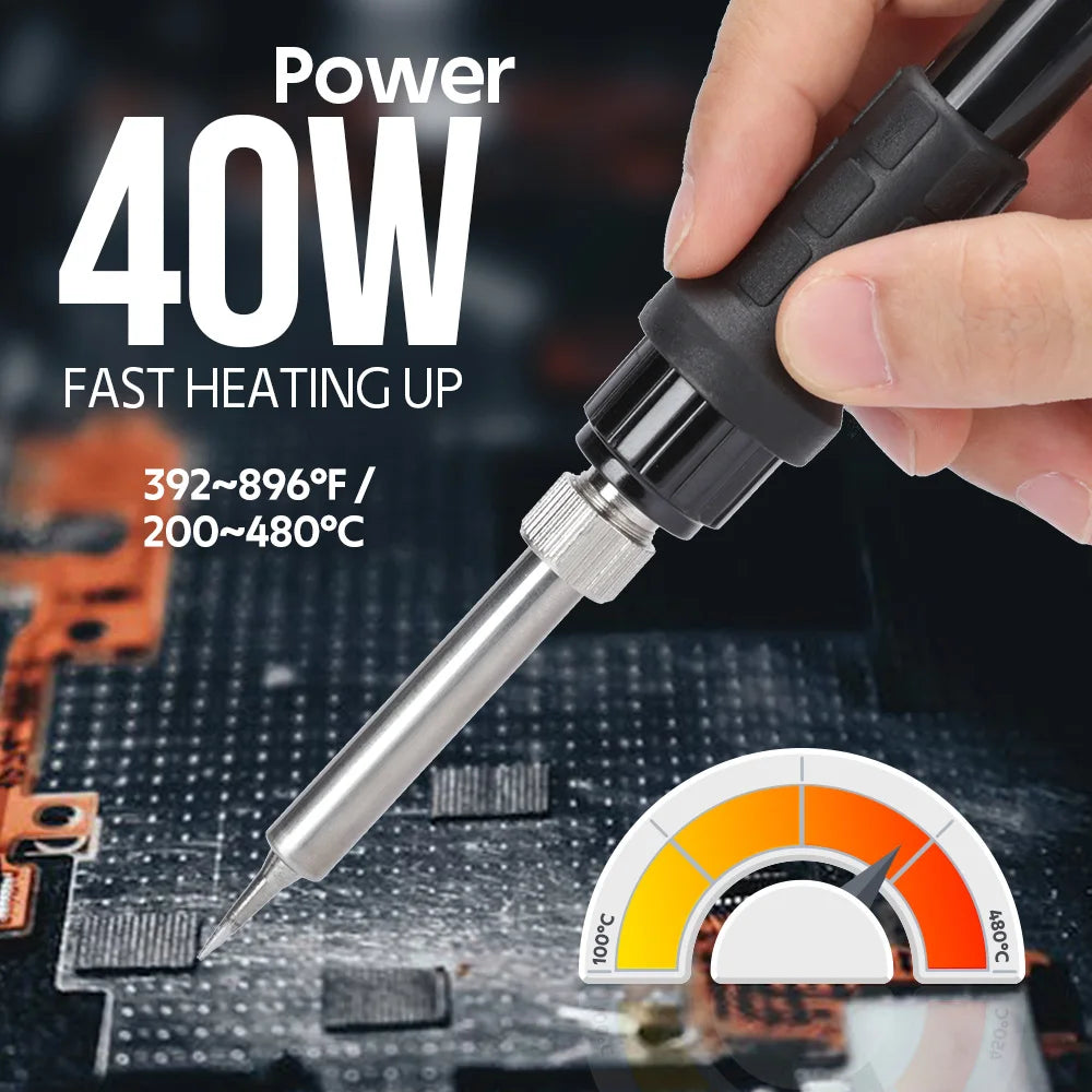 WEP 937D-I Portable Soldering Station Electric Cordless Solder Iron  Kit Fast Heating For Milwaukee Battery 18/20V