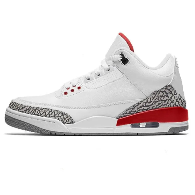 Designer 3 Shoes Sneakers 3 Blue Mens Womens 3s Black Cement Lvory Fear Pack Shoe Midnight Navy Woman Brown shoes