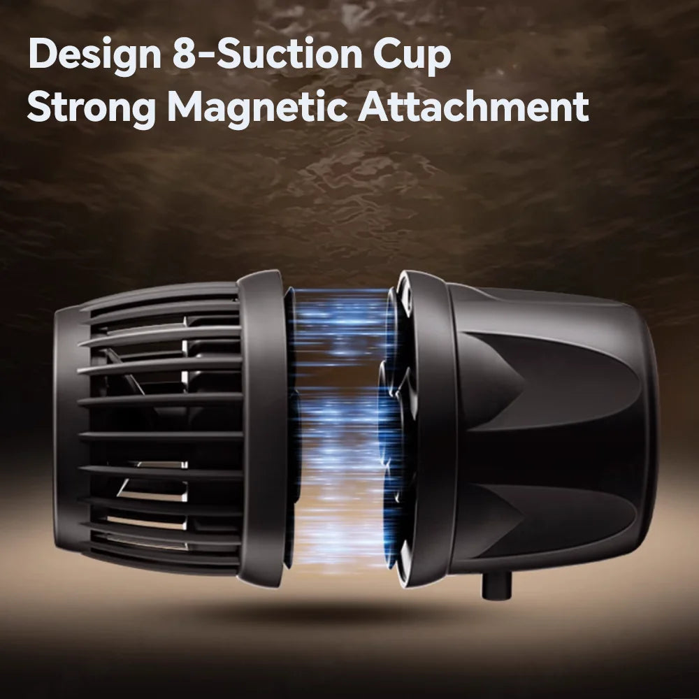 Jebao Jecod New Smart Bluetooth App Control Cordless Freshwater Saltwater Fish Tank DMP-10/20/30/40 Aquarium Wavemaker Pump