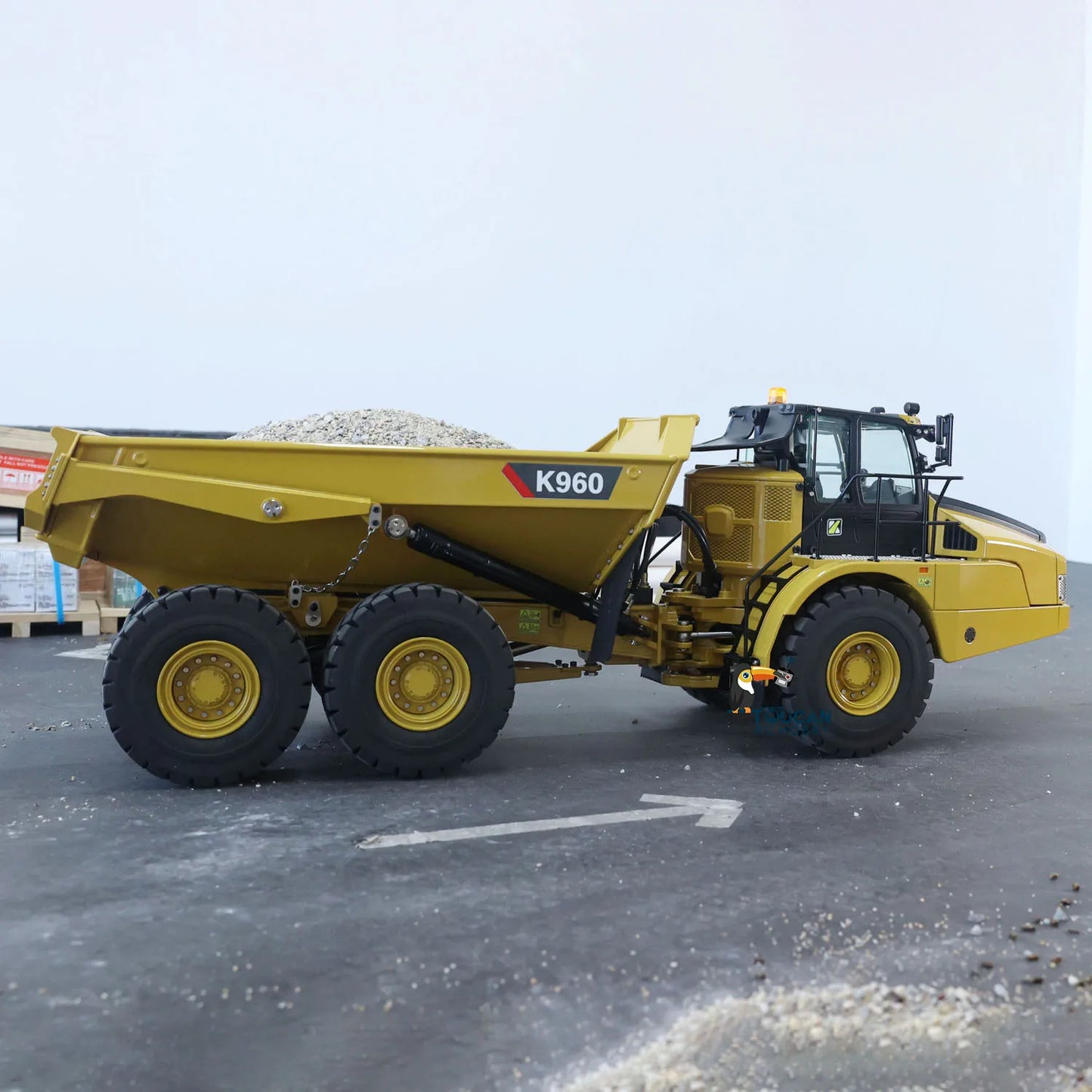 US Stock 1/18 Kabolite K961 100S RC Hydraulic Excavator HUINA Upgraded K336GC Digger Construction Vehicle Toy for Adults