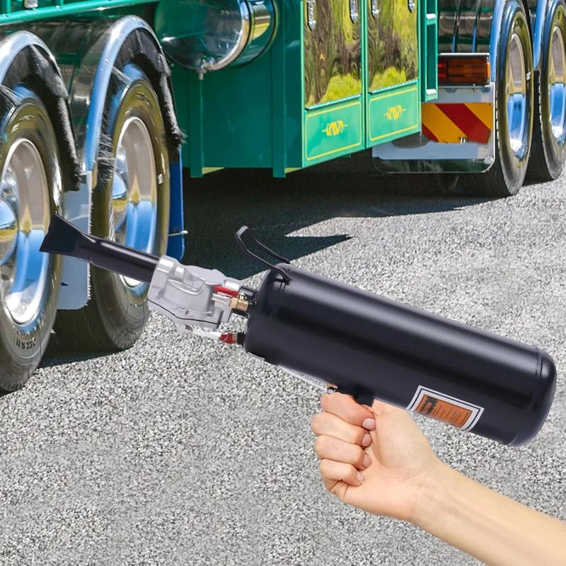 8L Tire Bead Seater Steel Portable Tire Inflator Tool Air Bead Blaster Tool Trigger Seating Inflator