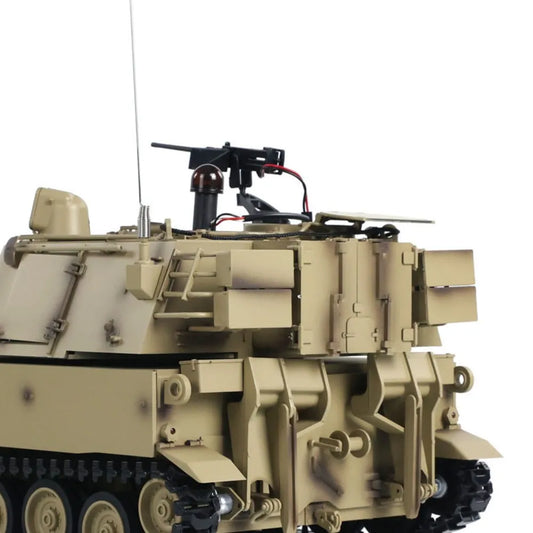US Stock Gift Tongde RC RTR Tank M109A2 Self-propelled Howitzer 1/16  Infrared BB Barrel Recoil Military Panzer Model for Adults