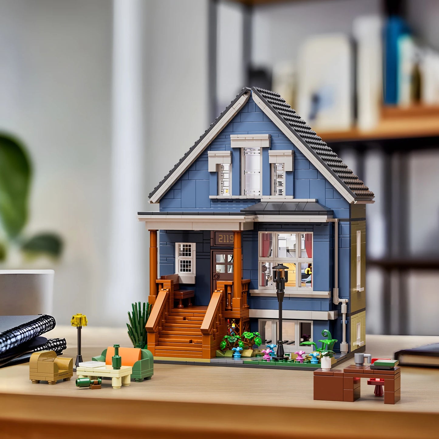 Shameless Gallagher House Building Bricks Family Blocks Toys Gift for Fans and Adults (1058 PCS)