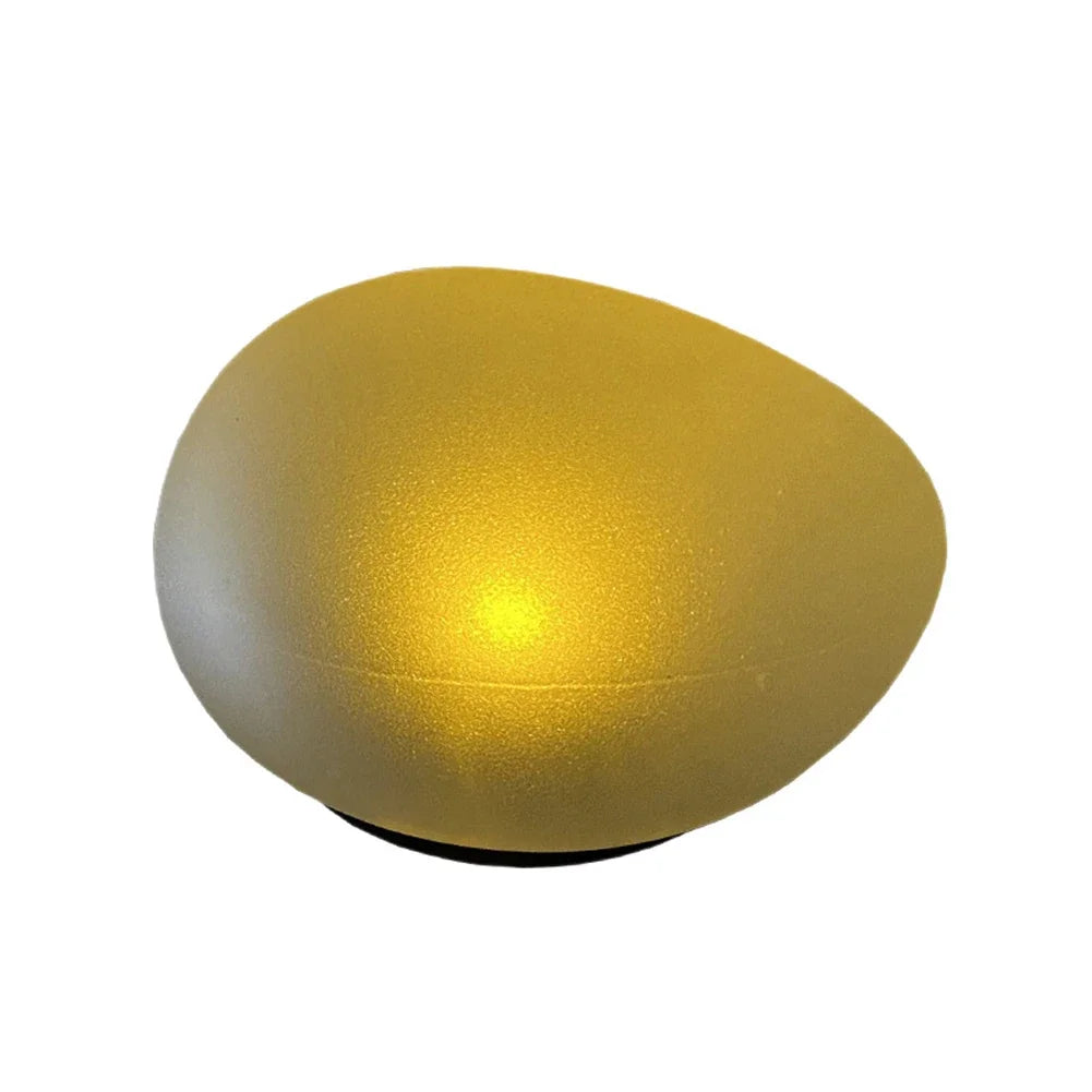 Glow Cobble Stone IP55 Waterproof Solar Pebble Lamp 600mAh Garden Lawn Light Last Up To 8H Solar Cobble Stone Lamp for Yard Lawn