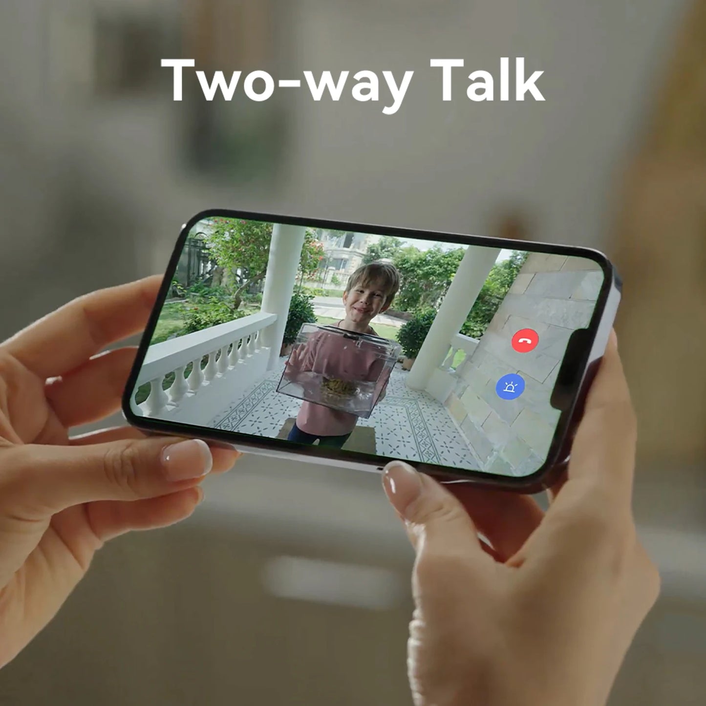 IMILAB Smart Home Video Doorbell Camera WiFi 2.5K Security Protection Human Detection Local Storag Instant Alert 5200mAh