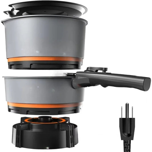New upgrade.Cooking System, Portable Camping Electric Stove, Outdoor Cookware Set