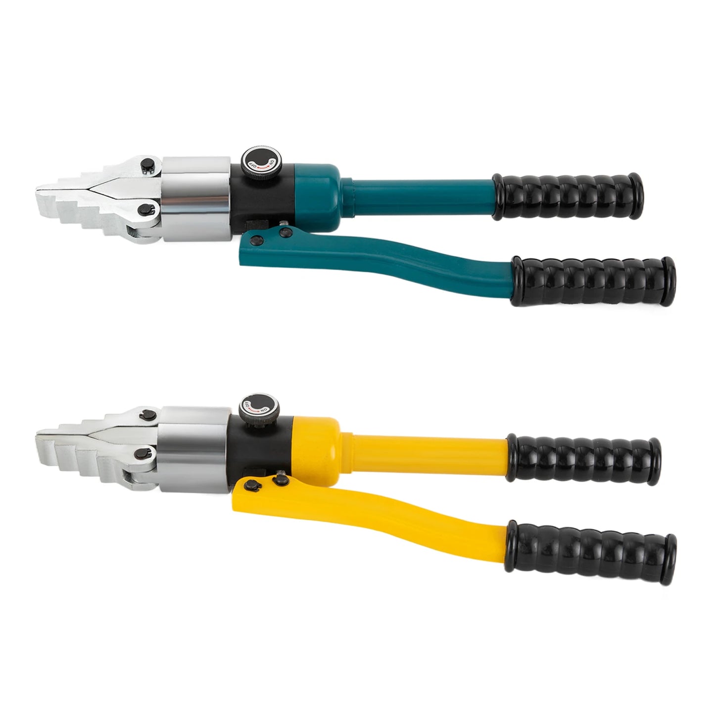 YQ-30 8T 30MM Portable Hydraulic Spreader Separator Kit Hand-held Integrated Manual Flange Dividing Tool Set Blue/Yellow