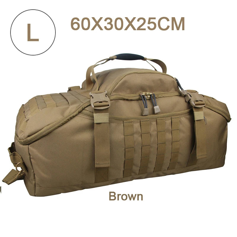 30L 45L 80L Molle Tactical Travel Duffle Bag Camping Gear