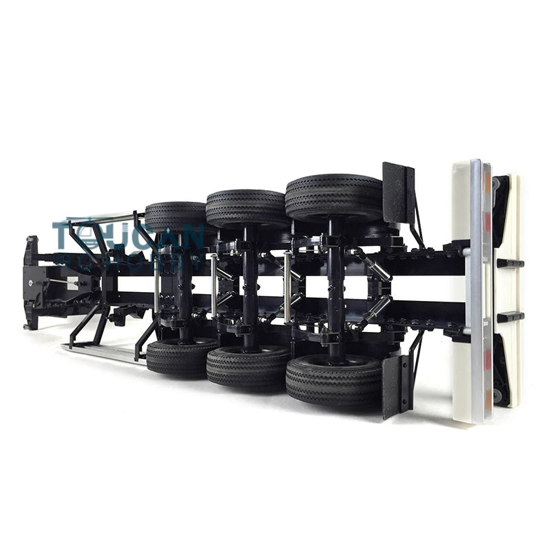 US Stock 40ft Chassis Model for 1/14 DIY TAMIYA RC Tractor Truck Semi Trailer Container Models Kit TH01023