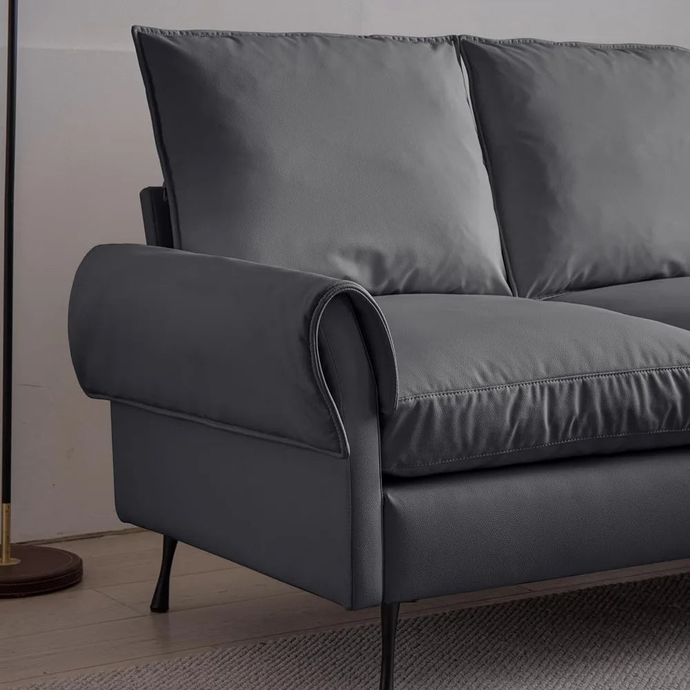 81" Sectional Couches for Living Room, Modern Sectional Sofa Couch with Reversible Chaise Lounge, Couch for Living Room