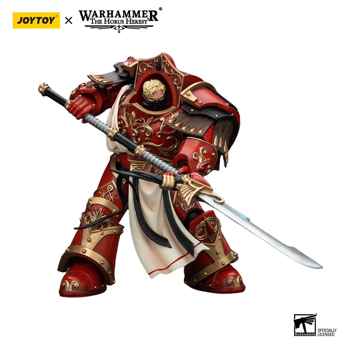 JOYTOY Warhammer 40K 1/18 Action Figure Blood Angels Crimson Paladins Squad Crimson Exemplar Anime figures Toys Model