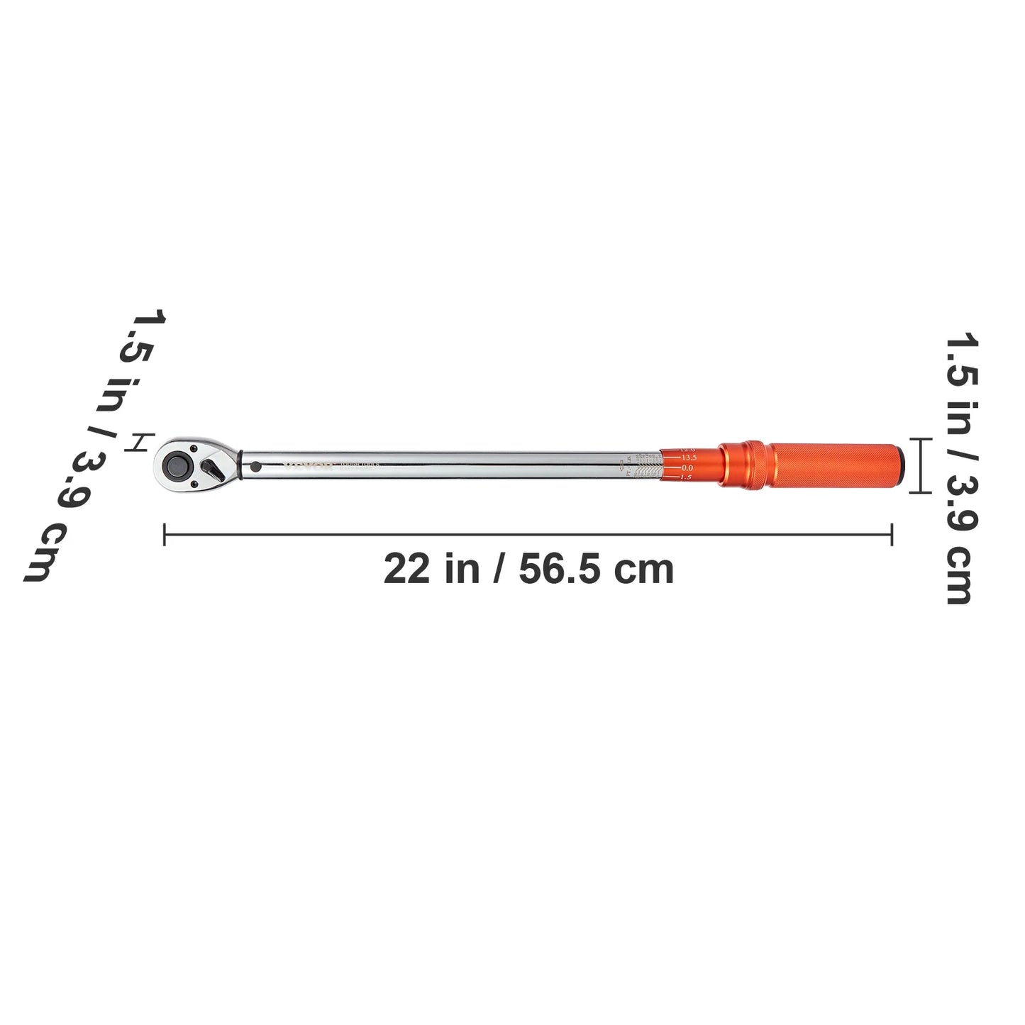 SucceBuy 1/2" 1/4" 3/8" Mechanical Torque Wrench Set Precision Pointer Hand Tools Torque Wrench Workshop Car Repair Tool