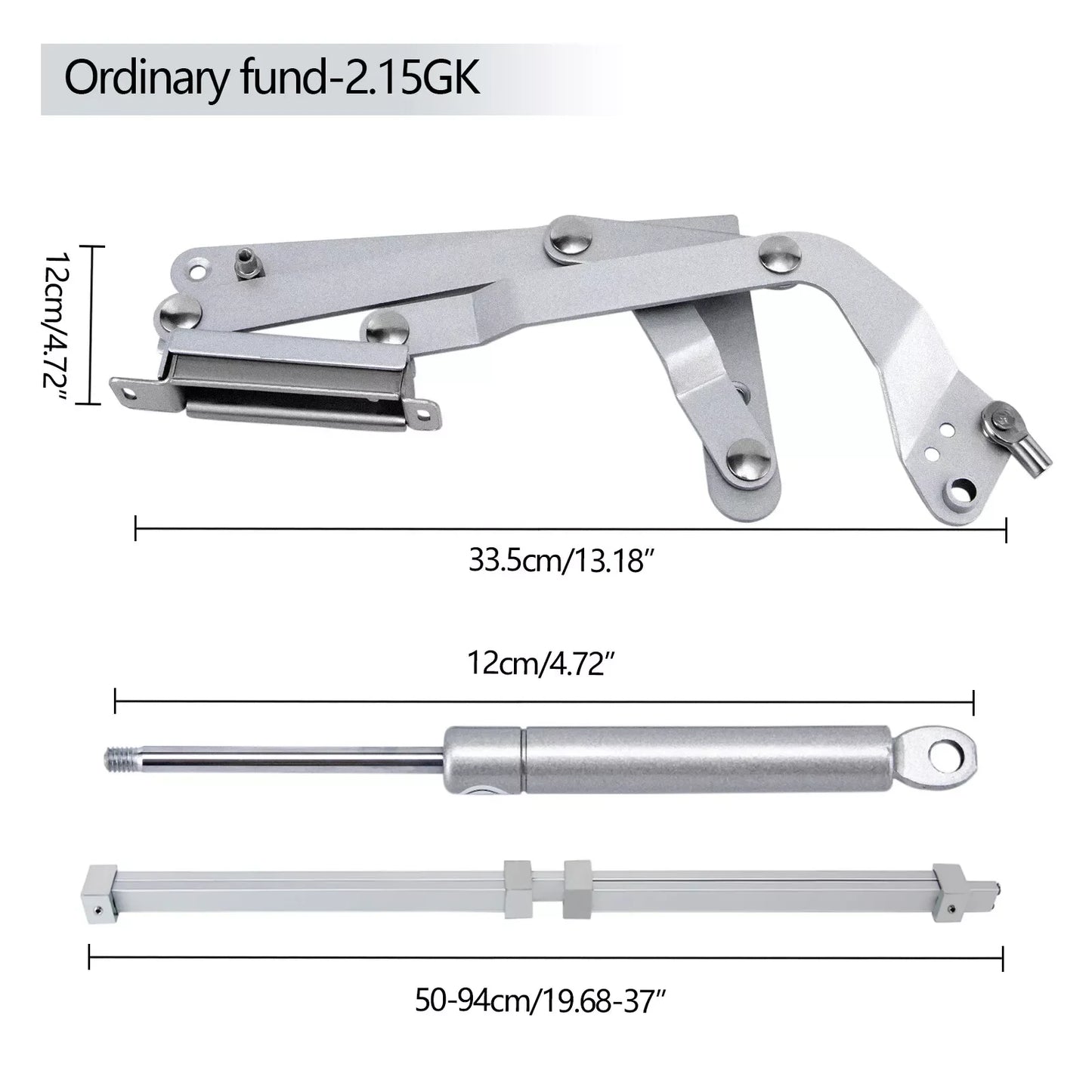 2 pcs Cabinet Door Hinges Folding Lift Up Top Vertical Swing Furniture Hardware pneumatic arm hinge