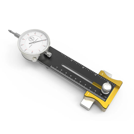 ENJOYWOOD Aluminum Alloy Table Saw Dial Gauge Corrector for Saw Table Saw Blade Correction Woodworking Tool