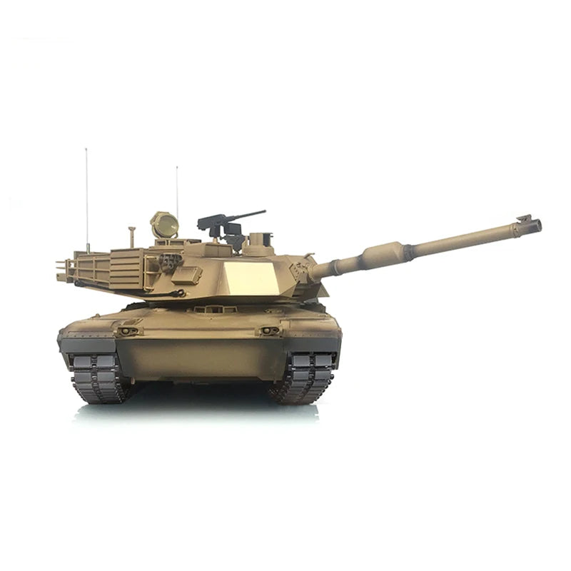 US Stock 1/16 Heng Long 7.0 Customize Abrams Tank RC Remote 3918 360° Turret Barrel Recoil TH17803