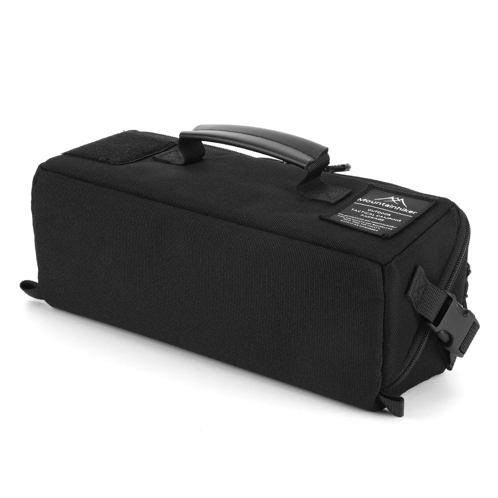 Outdoor Camping Handbag 600D Oxford Fishing Tool Storage Bag Large Capacity Camping Cookware Organizer for Outdoor Hiking
