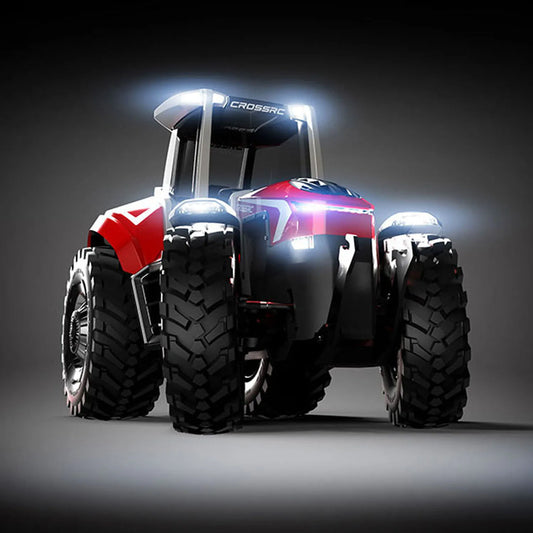 US Stock CROSSRC 1/8 TL4 Iron Bull RC Tractor Remote Control Toy Car with 2-speed Gear Light Motor for Adults Hobby TH24520