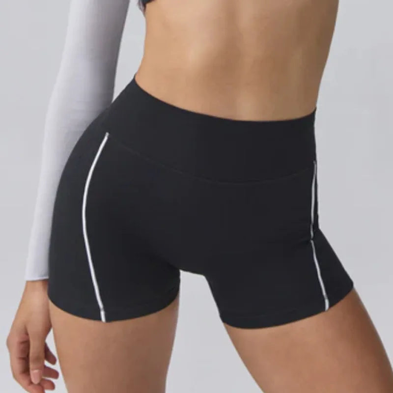 New Yoga Set Workout Clothes for Women Sports Bra Shorts Leggings Two-piece Set Outfits Pink Contrast Gym Set Tracksuit Women