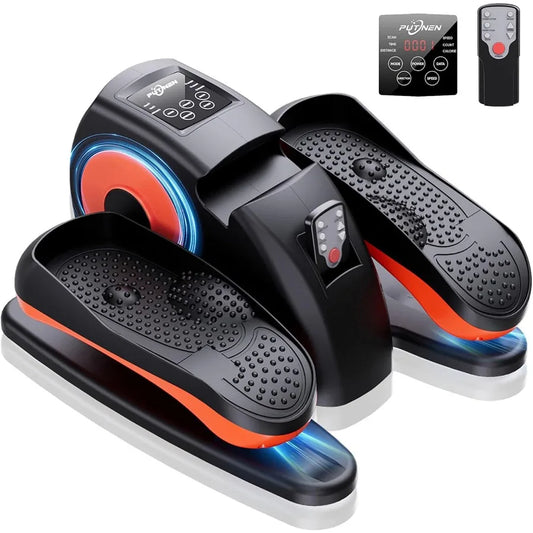 Under Desk Elliptical Machine Electric Ellipse Leg Exerciser as Seen on Tv for Seniors with 12 Adjustable Portable Quiet Ellipt