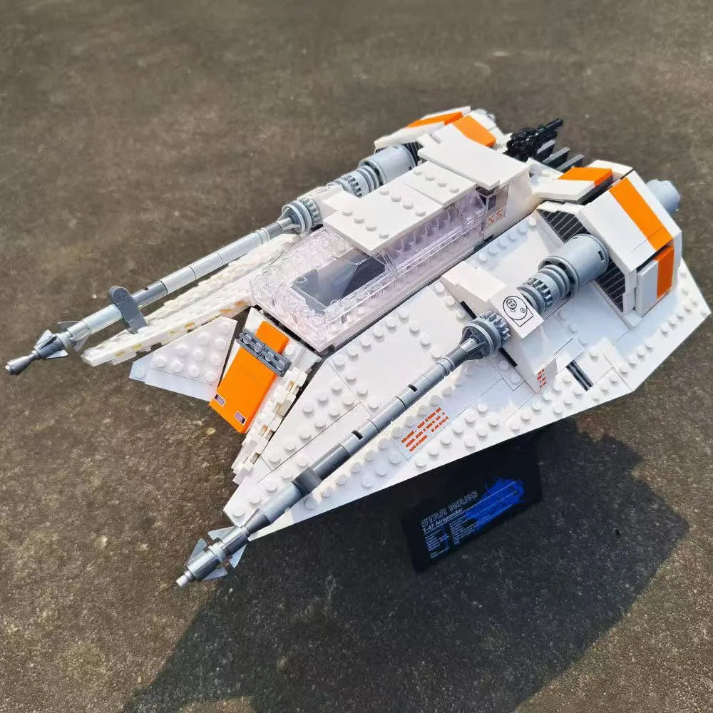 UCS 1006pcs Ideas Snowfighter Battle Fighter Model Building Blocks Toy Easter plan 75144 10129 21802 Valentine STAR Gift Set