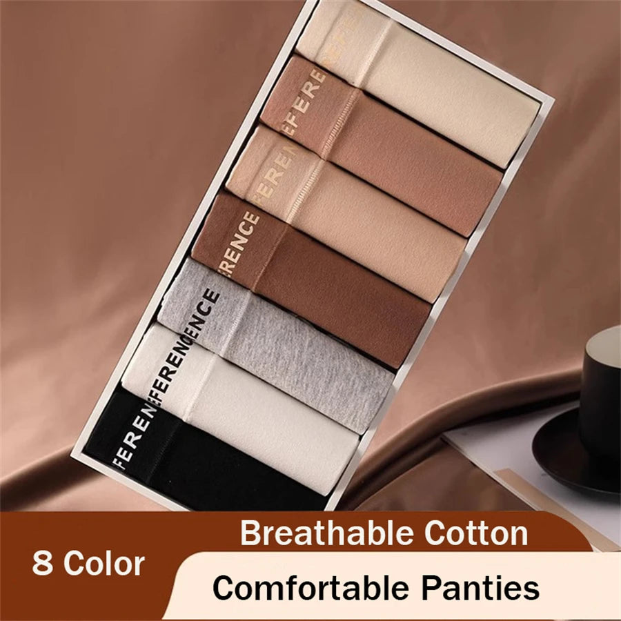 3PCS/Set Letter Seamless Women Panties Underpanties Sports Soft Female Underwear Large Size Sexy Pure Cotton Women's Intimates