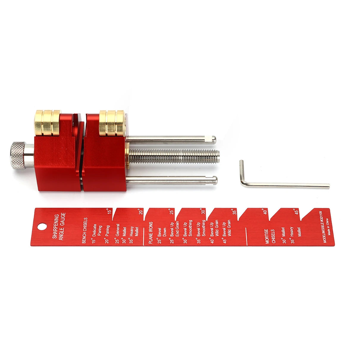GD1109 Sharpening System Two Types Honing Guide Sharpening Holder Angle Fixture Angle Gauge for Woodworking Chisel