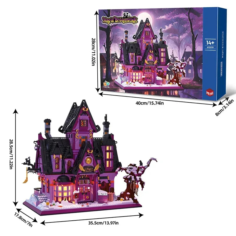 2639Pcs Magic Bar Building Blocks Creative City Street View