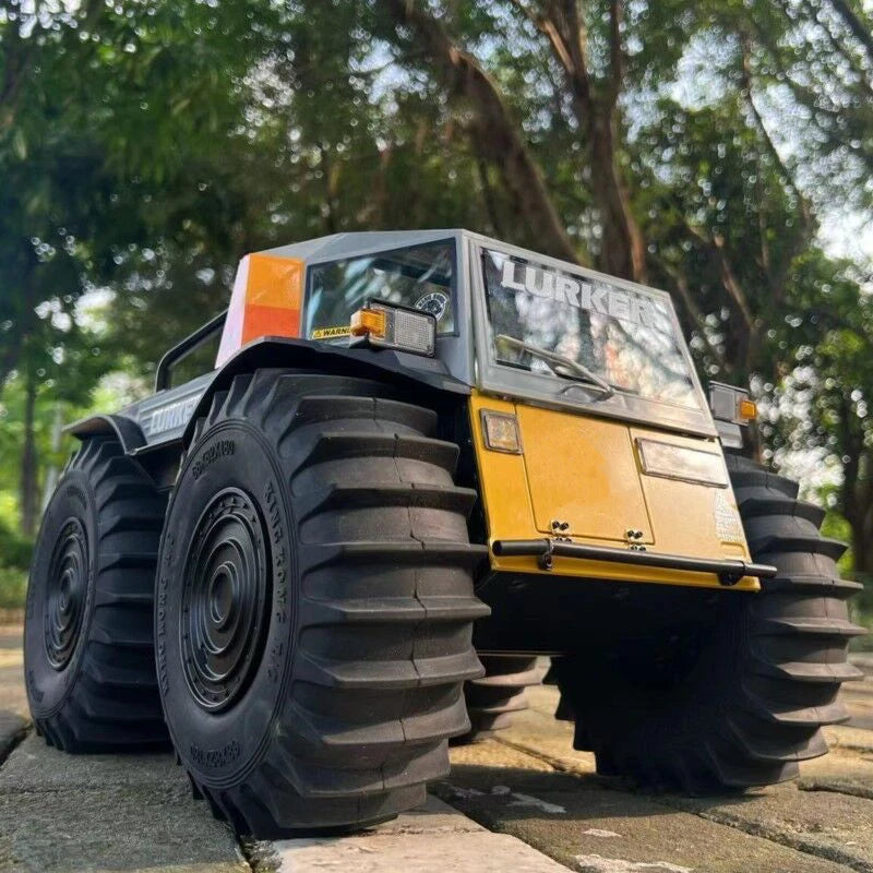 US Stock Gifts D-E077 1/10 RC Car All-terrain Off-road Vehicle Crawler Professional Amphibious Climbing Cars Remoted Model Toys