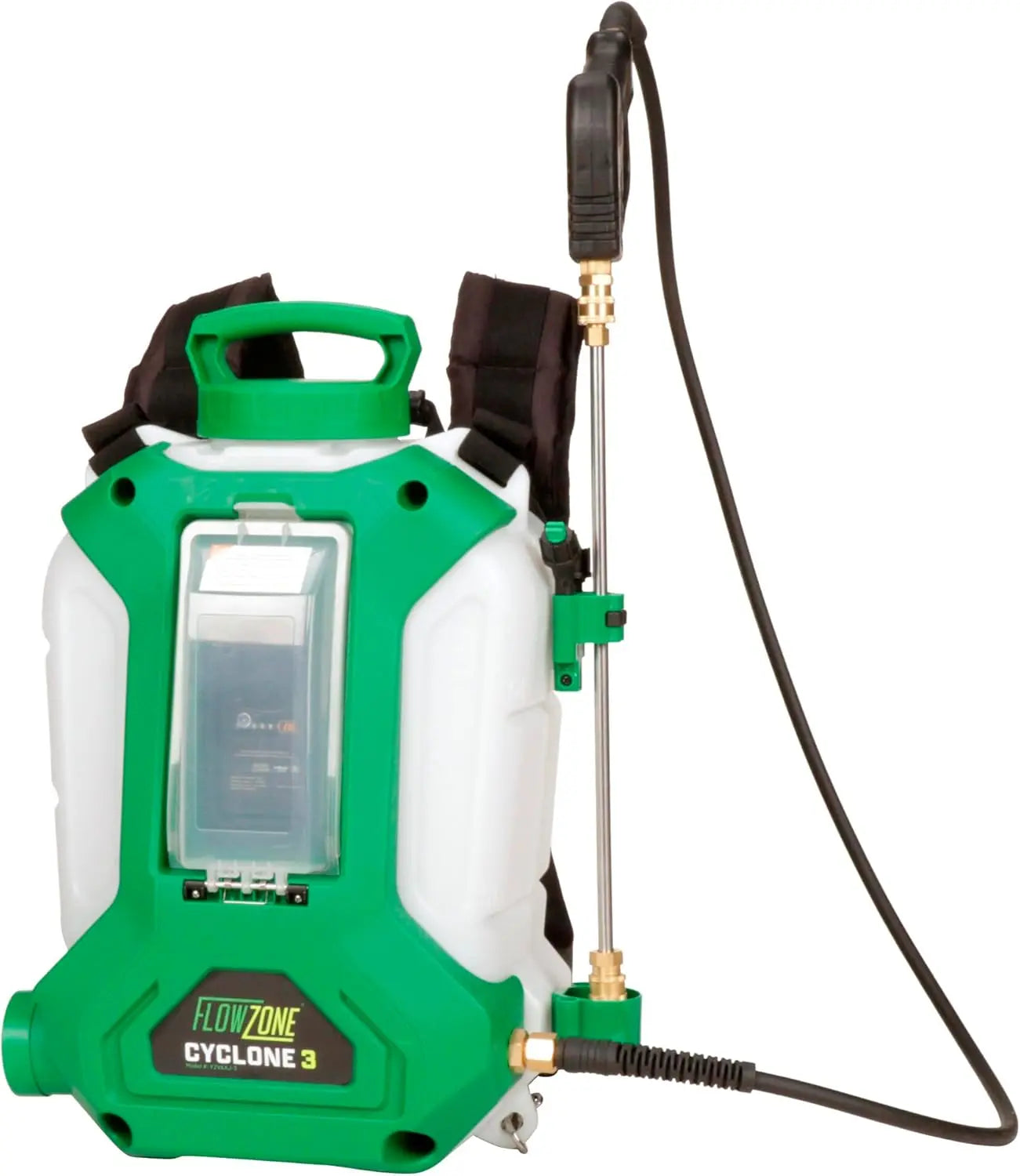 3 Battery Powered Backpack Sprayer - Variable-Pressure 5-Position Electric Lawn & Garden Sprayer - 4 Gallon