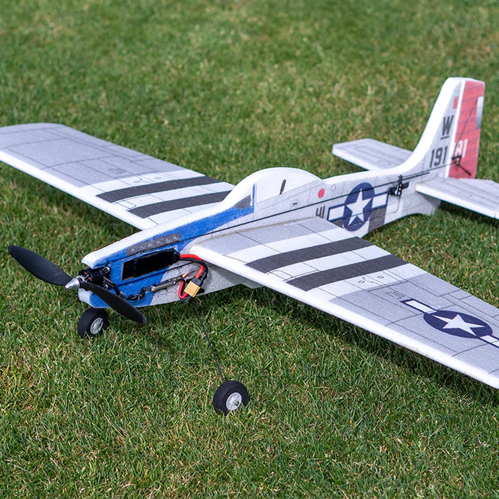Dancing Wing Hobby E45 P-51 1000mm Wingspan EPP RC Airplane Fighter KIT/ KIT+Motor+Props+Servo+ESC Power Combo