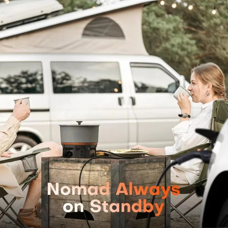 New upgrade.Cooking System, Portable Camping Electric Stove, Outdoor Cookware Set