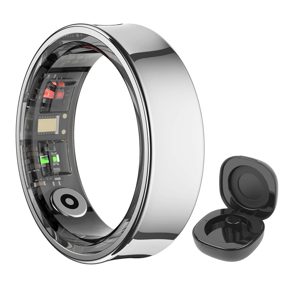 R09 Smart Ring Heart Rate Blood Oxygen Sleep Monitoring