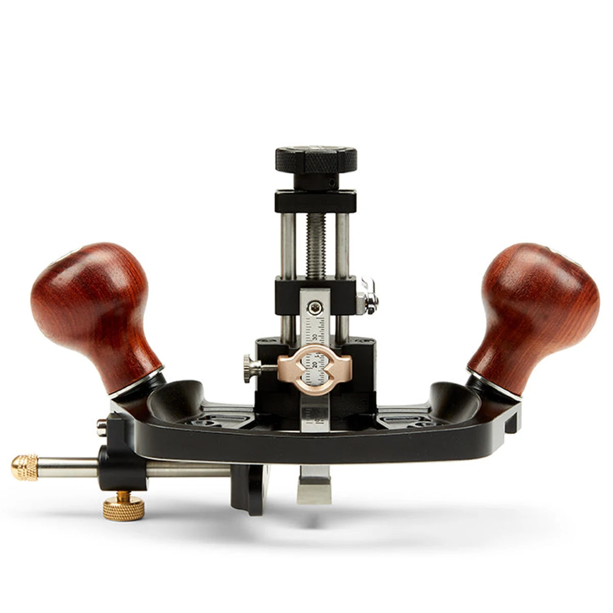 KM-17 Pro Router Plane Die Steel Body Adjustable Fence with CAM Lock Depth Stop Dual Blade 1/2inches width For Fine Tuning