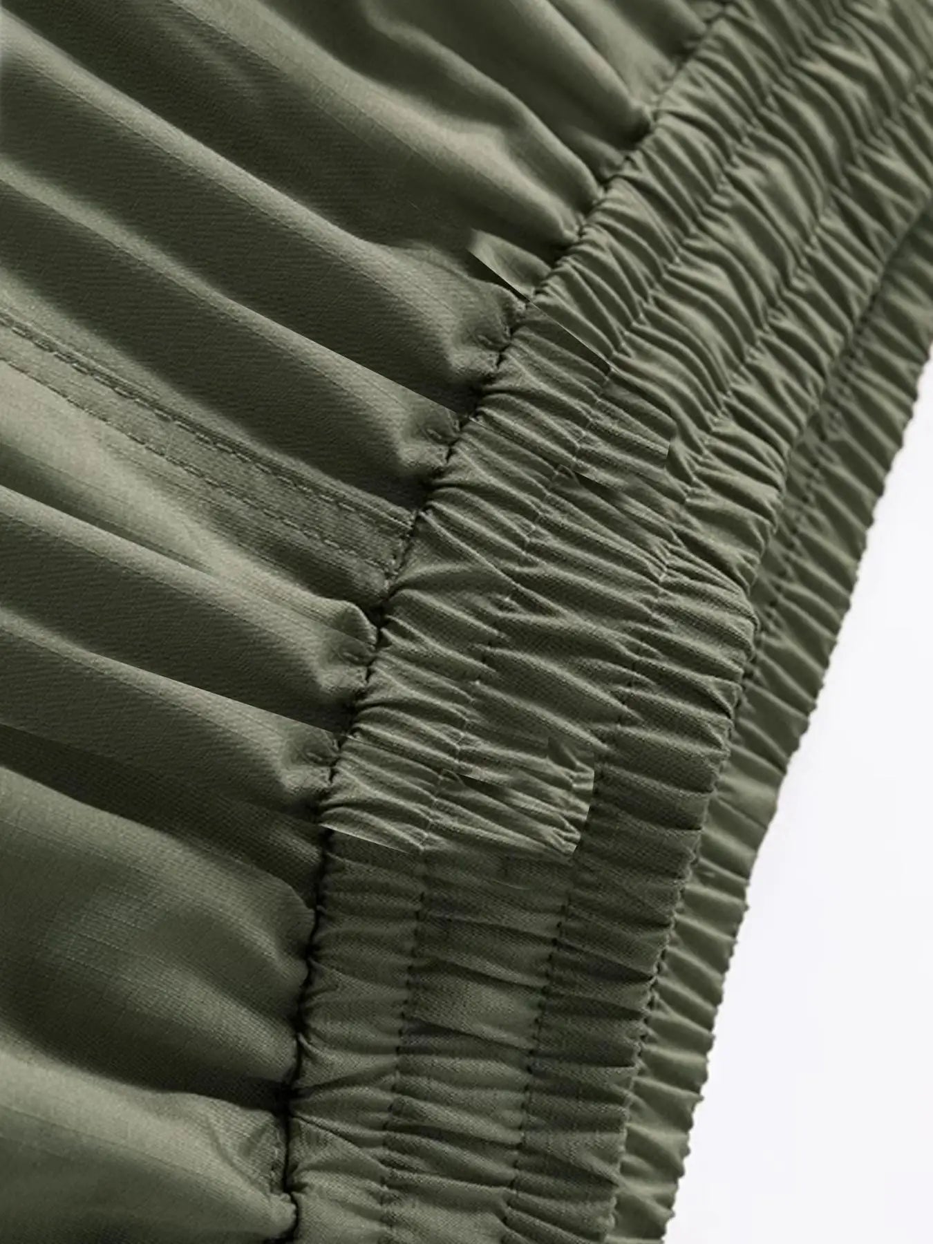 Men's Autumn-Winter Cargo Jogger Fleece Sweatpants Loose Multi-Pocket Long Trousers for Hip Hop Street Style